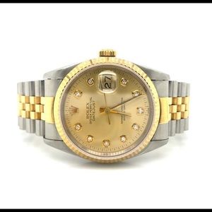 Designs Gents 2-tone Rolex Datejust 🤙🏾❤️